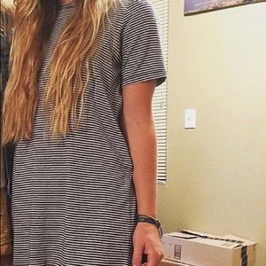 Brandy Melville T-Shirt Dress-One Size